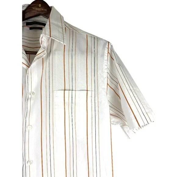 VTG AXIST Short sleeve Button Down Shirt , Men's Large - Picture 3 of 5